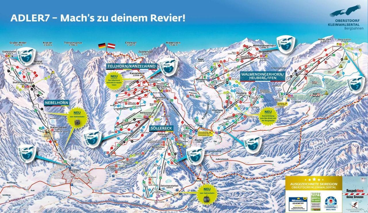 Bergfex Gaisalphorn Mit Sommer-Bergbahnticket Oberstdorf Exterior foto