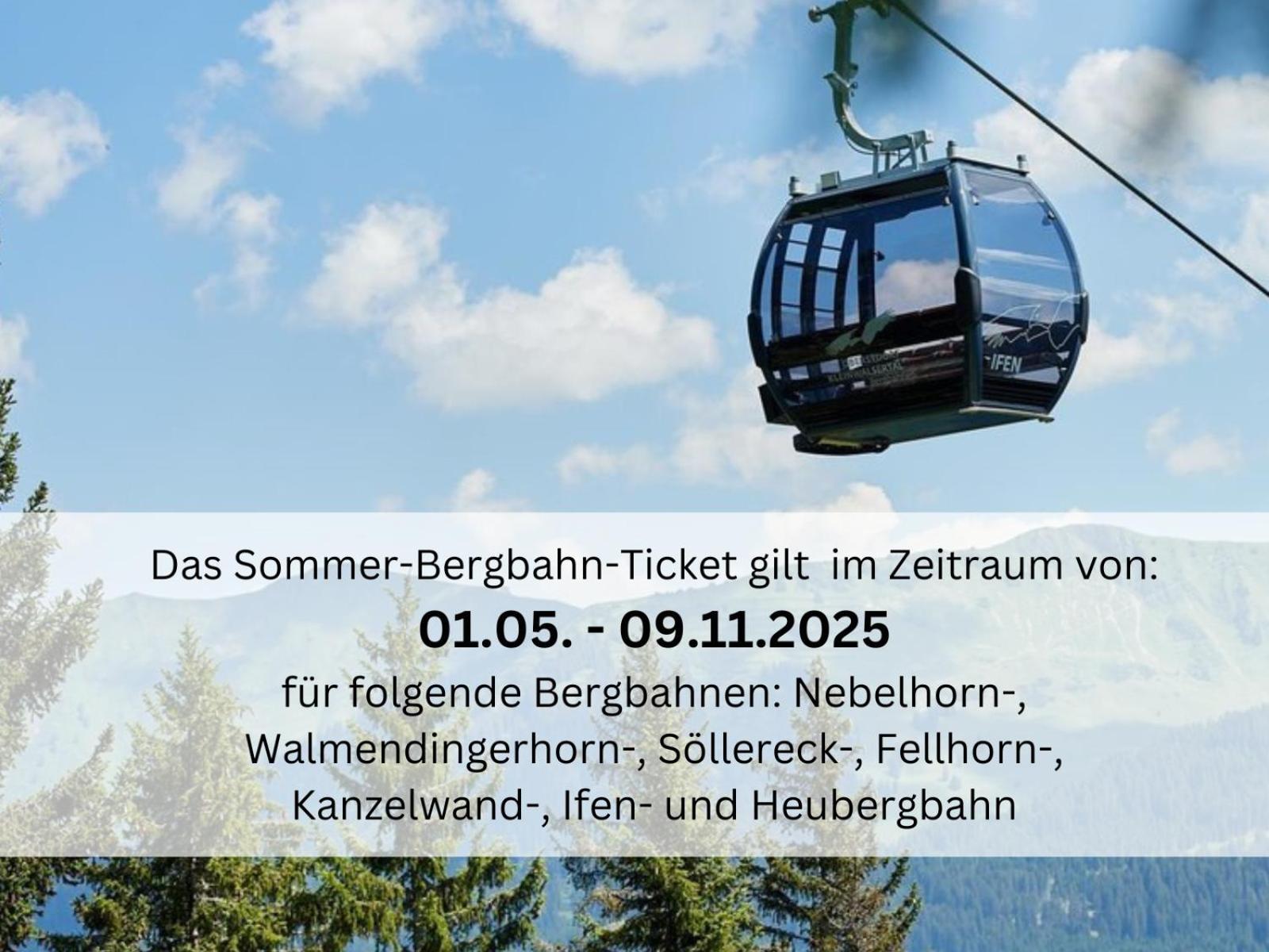 Bergfex Gaisalphorn Mit Sommer-Bergbahnticket Oberstdorf Exterior foto